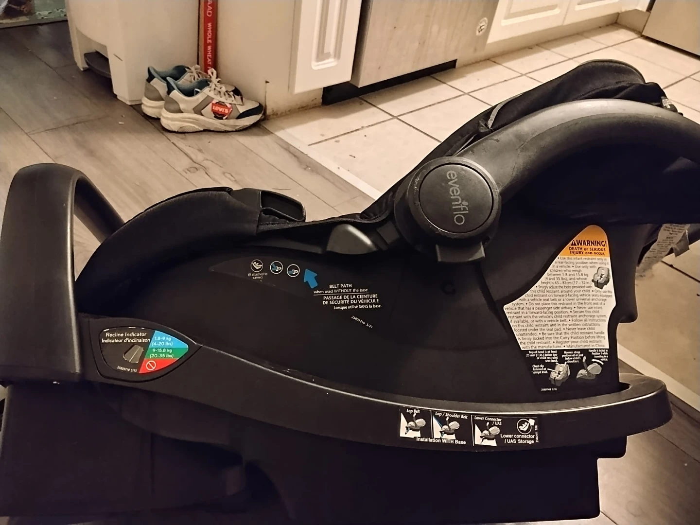 Evenflo Infant Car Seat + Base
