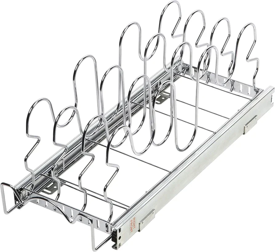 Pull-out Pot and Pan Organizer Rack - photo 2