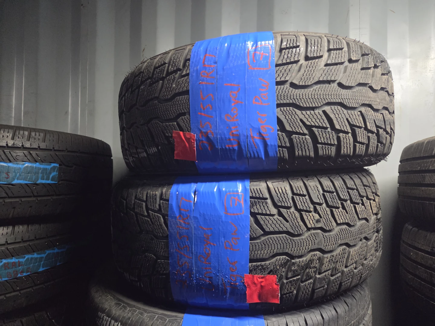 Uniroyal Tiger Paw Winter Tires pair