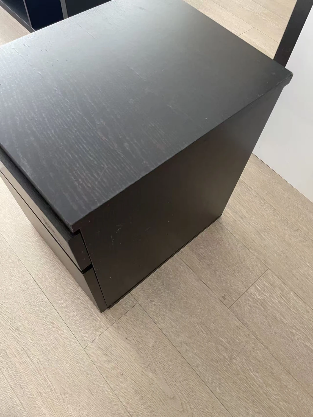 IKEA MALM 2-drawer chest in black-brown - photo 4