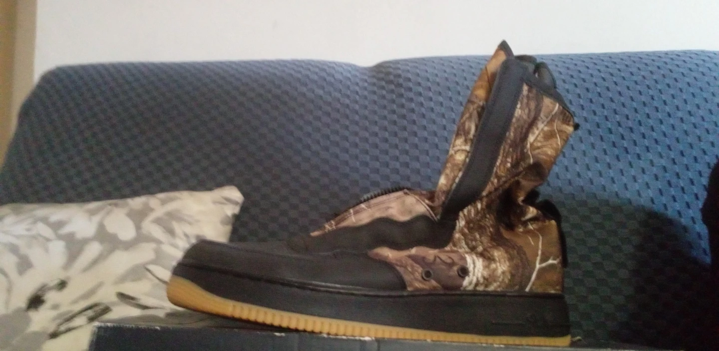 Nike Air Force 1 Realtree Camo Zip Boots