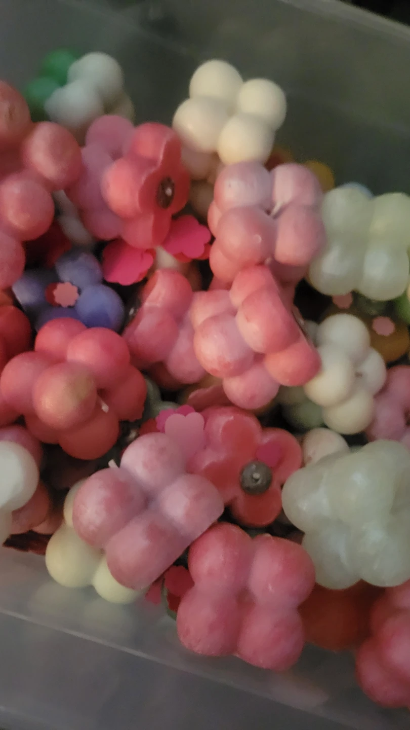 Bubble Shaped Candles - Mixed Colours - photo 2