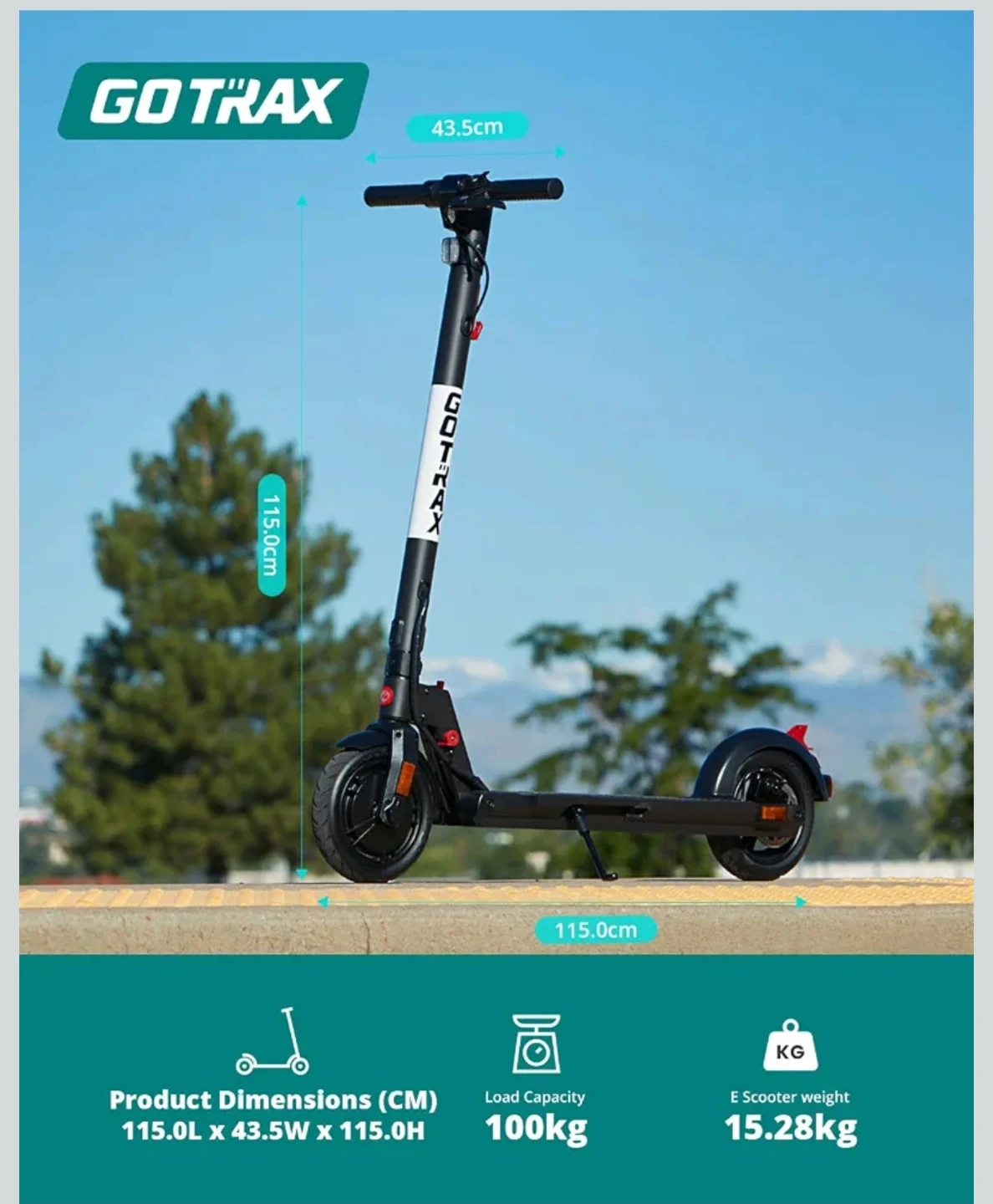 Gotrax Electric Scooter XR Elite