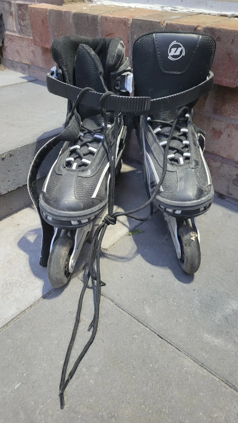 Rollerblades for boys, size 10, Black - photo 2