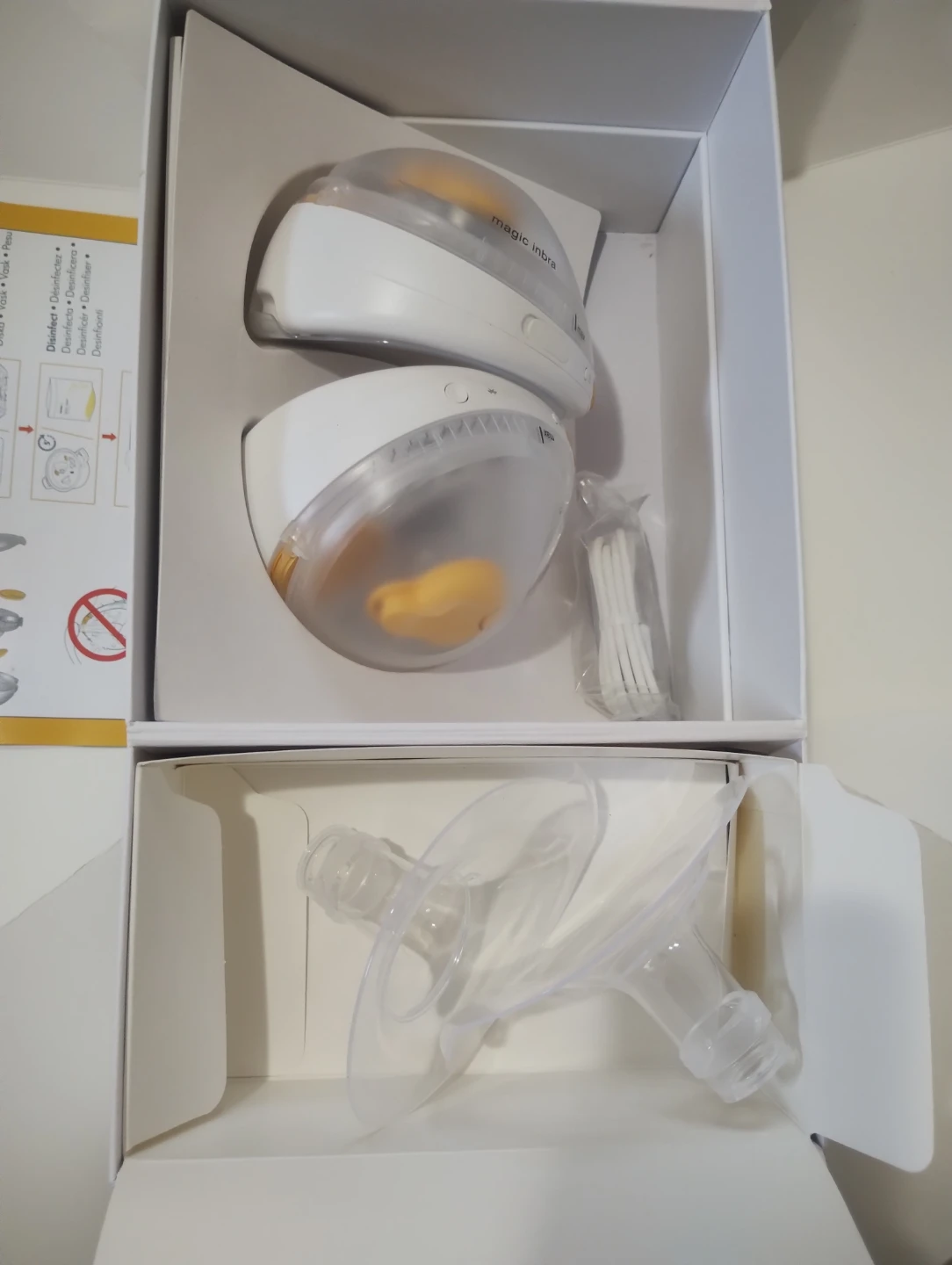 Medela Magic InBra Wearable Breast Pump – Open Box (Never Used) - photo 3