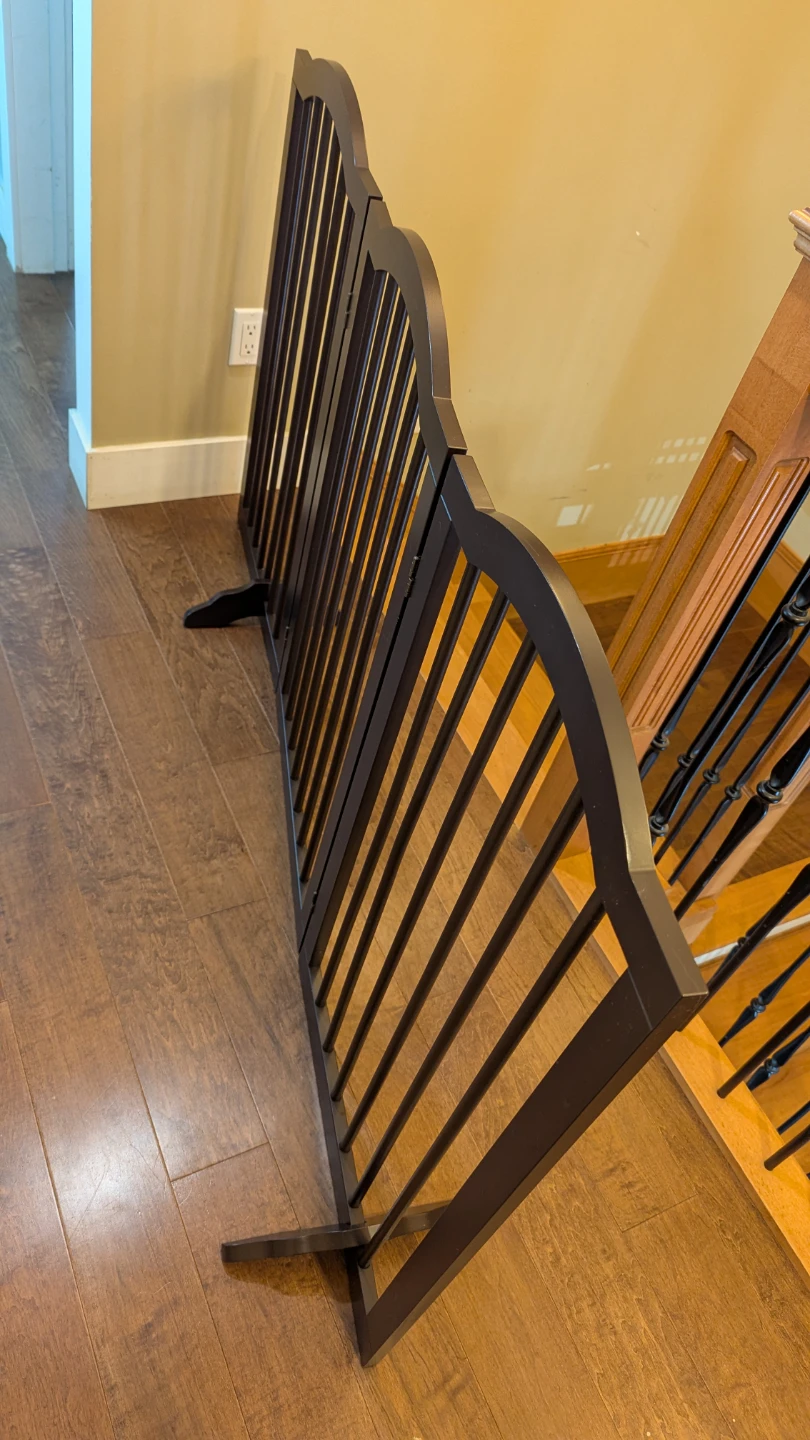 Versatile Freestanding Wooden Gate - photo 4