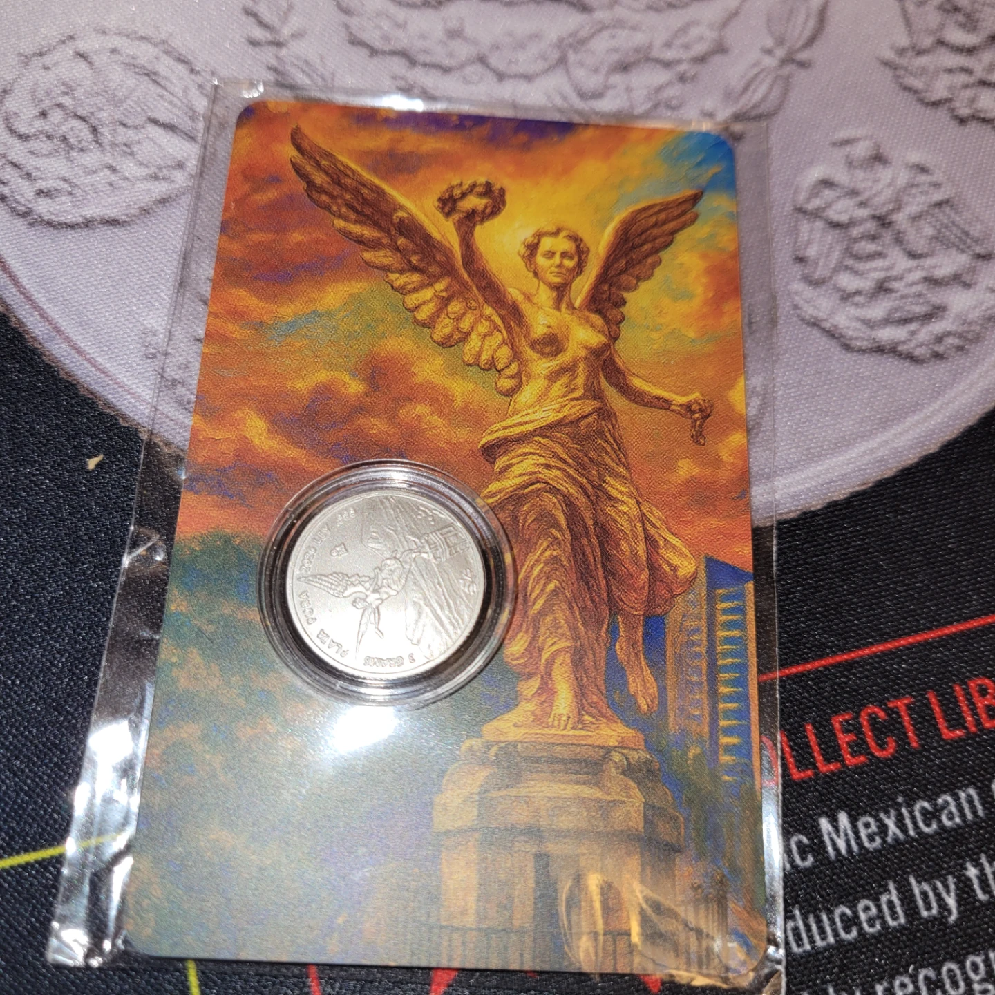 Mexican Libertad Silver Coin 3 Grams .999 Fineness - photo 2