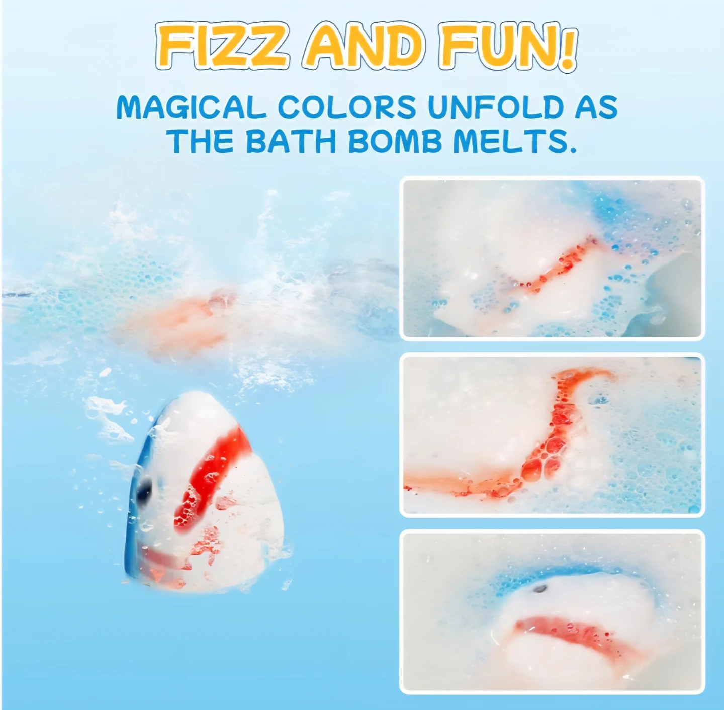 Shark Bath Bombs for Kids! - photo 5