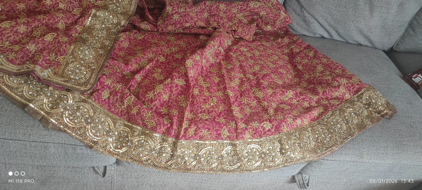 Embroidered Lehenga Choli Set