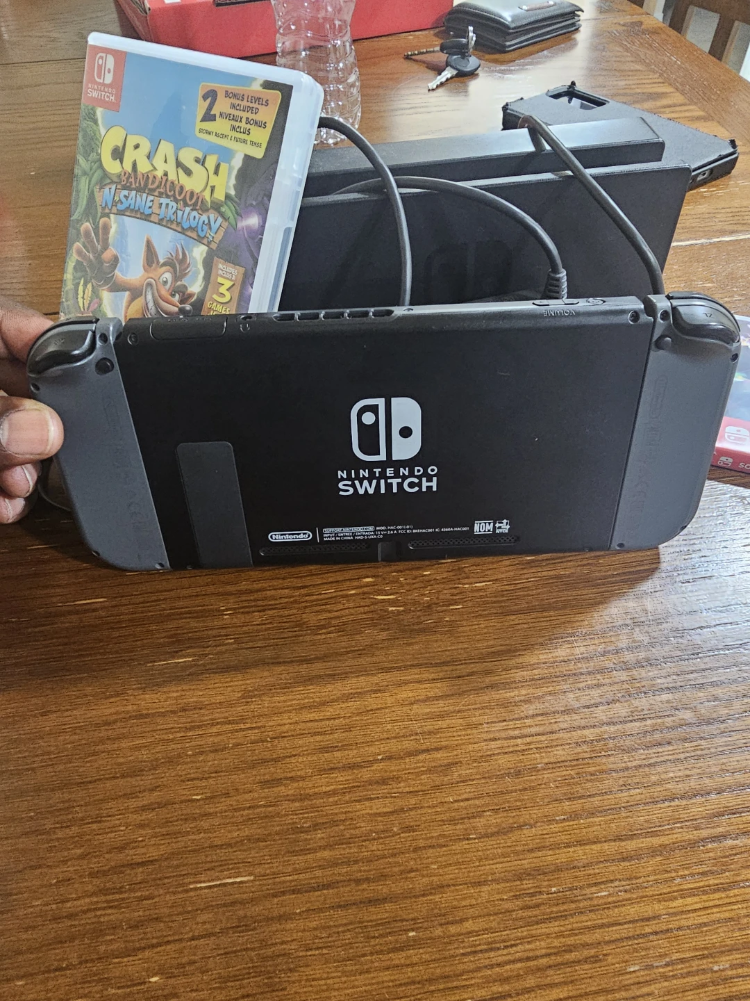 Nintendo Switch Console with Games - photo 2