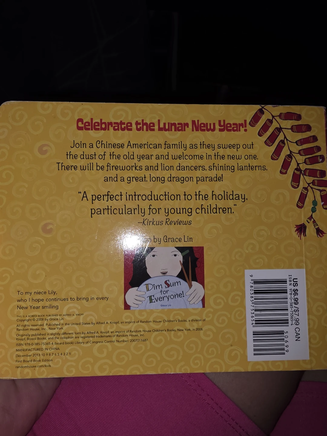 Bringing In the New Year by Grace Lin Children's Book - photo 2