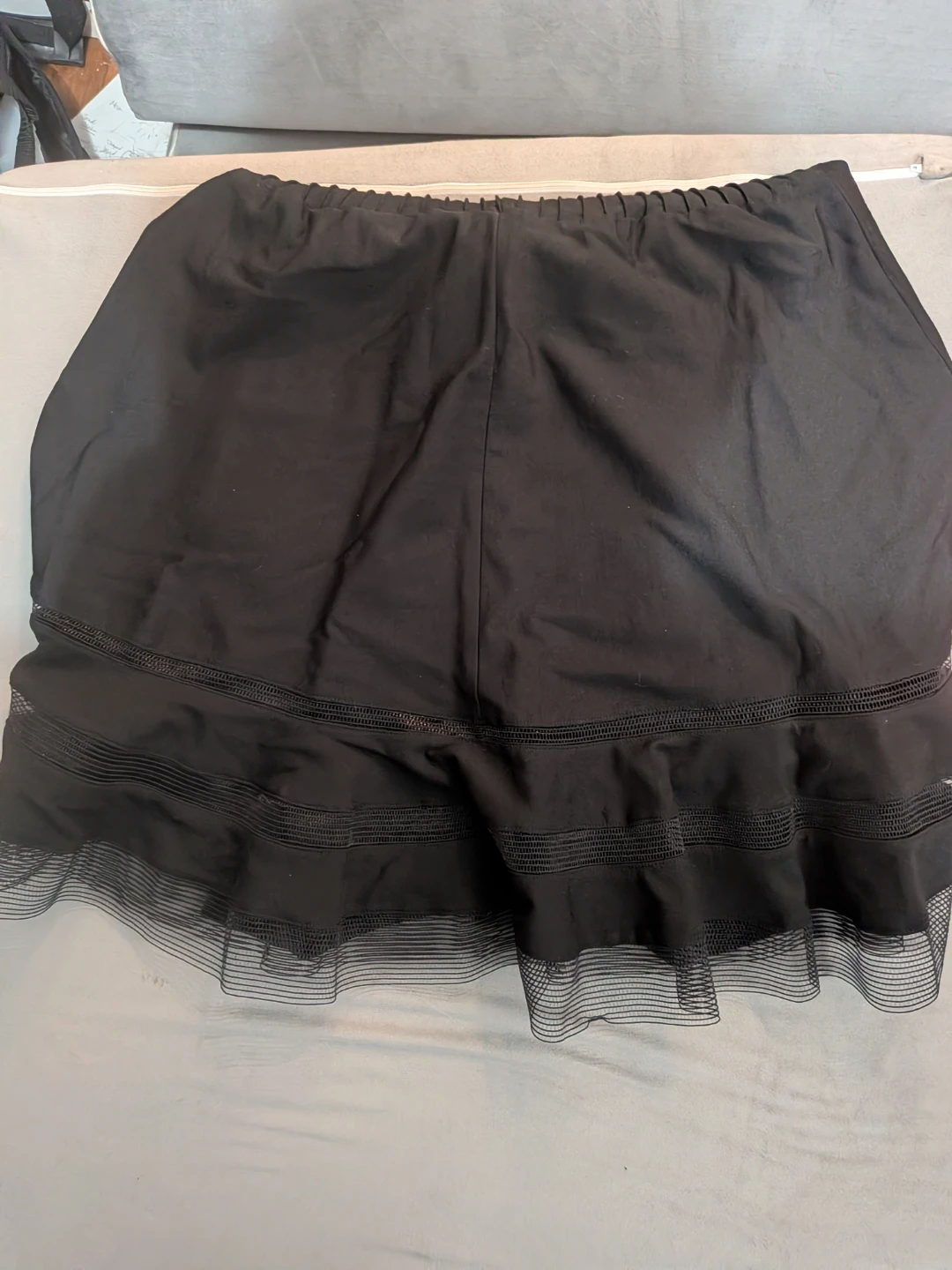 Tadashi Shoji Black Pleated Sheath Dress XS - photo 5