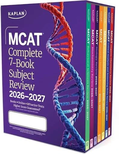 Kaplan MCAT Complete 7-Book Subject Review 2026-2027