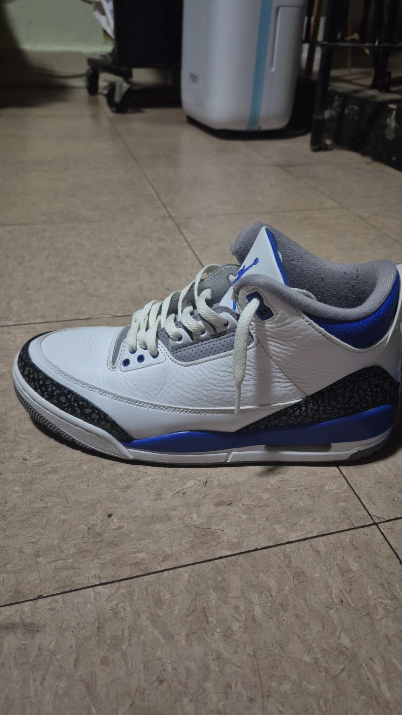Air Jordan 3 "racer blue" Sneakers - photo 3