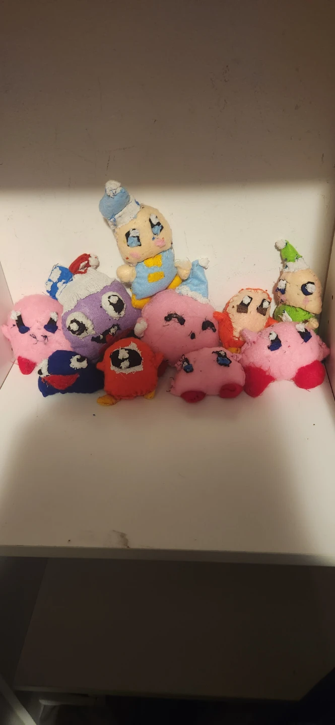 Handmade Kirby Plushies