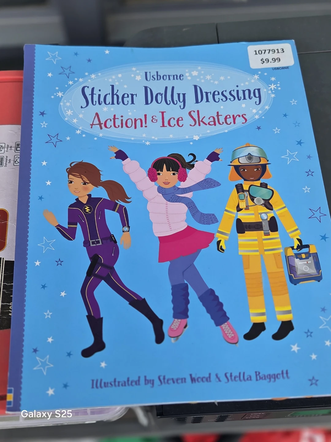 Usborne Sticker Dolly Dressing Action! & Ice Skaters Book - photo 2