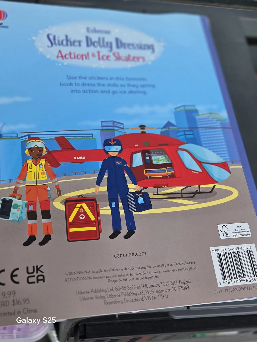 Usborne Sticker Dolly Dressing Action! & Ice Skaters Book - photo 4
