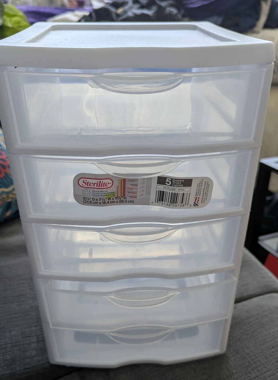 Sterilite 5-Drawer Organizer