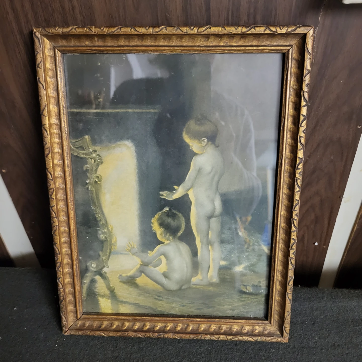 Framed Print "After the Bath" by Paul Peel