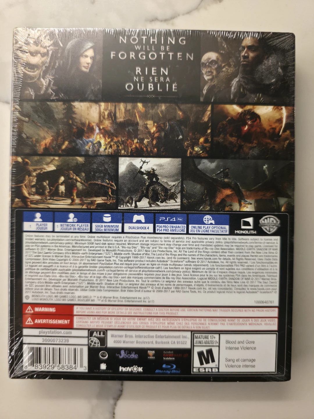 Middle-earth: Shadow of War Gold Edition PS4 - photo 2