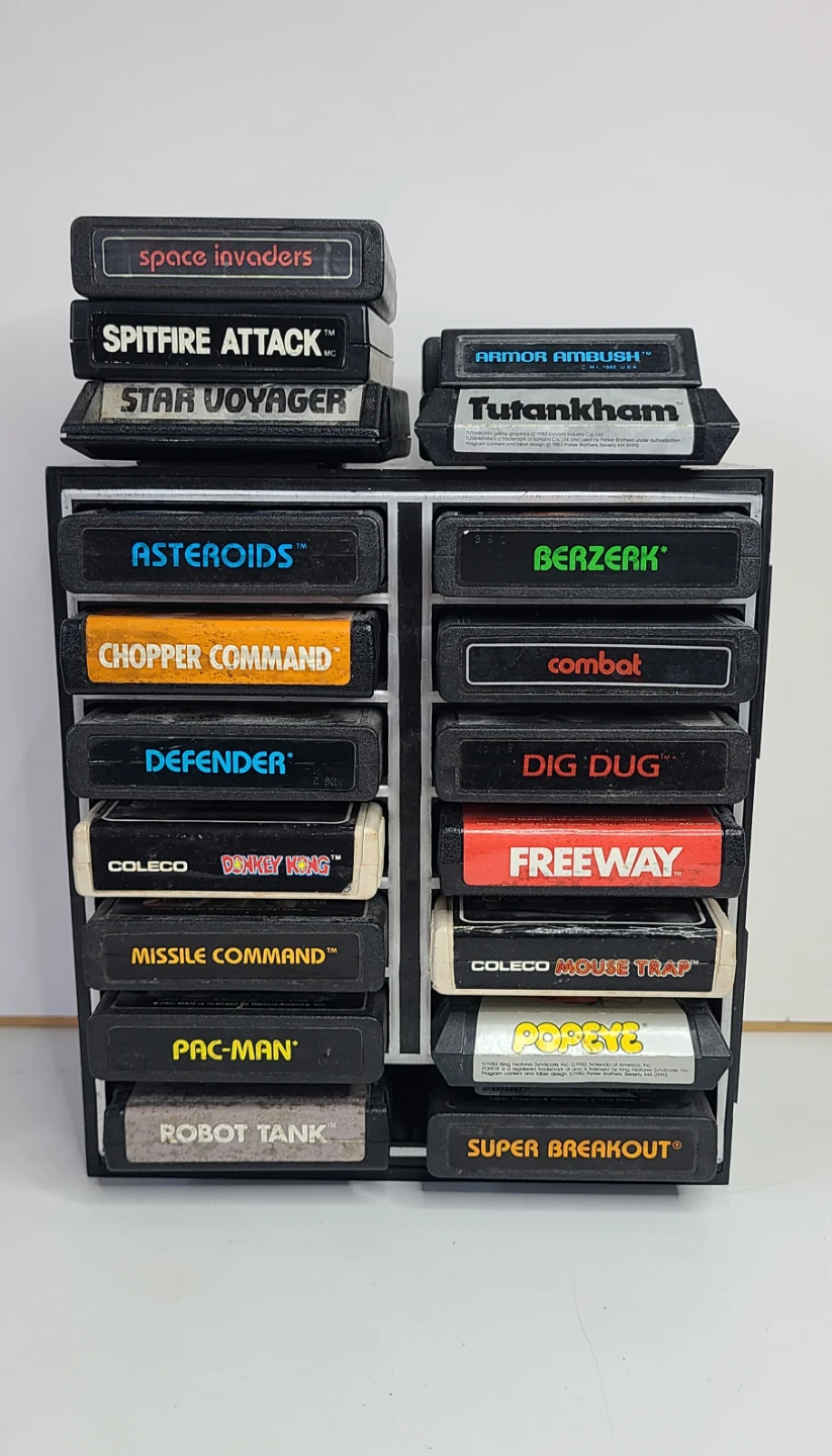 Vintage Coleco Gemini + 19 Games! (Game Cartridges) - Wow! - photo 5