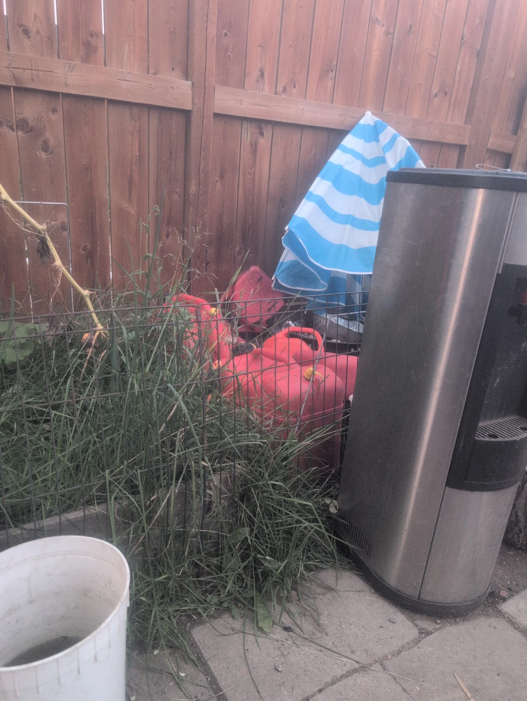 Red Propane Tanks (Multiple)