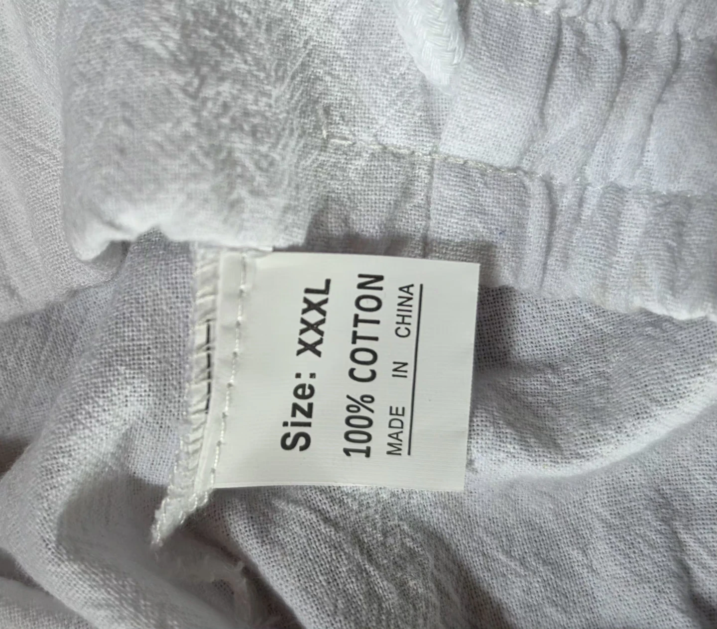 Cotton White Summer Pants - photo 2