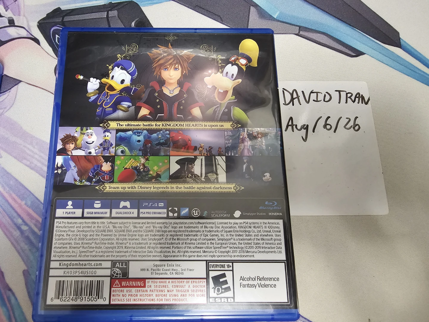 Kingdom Hearts III PS4 - photo 2