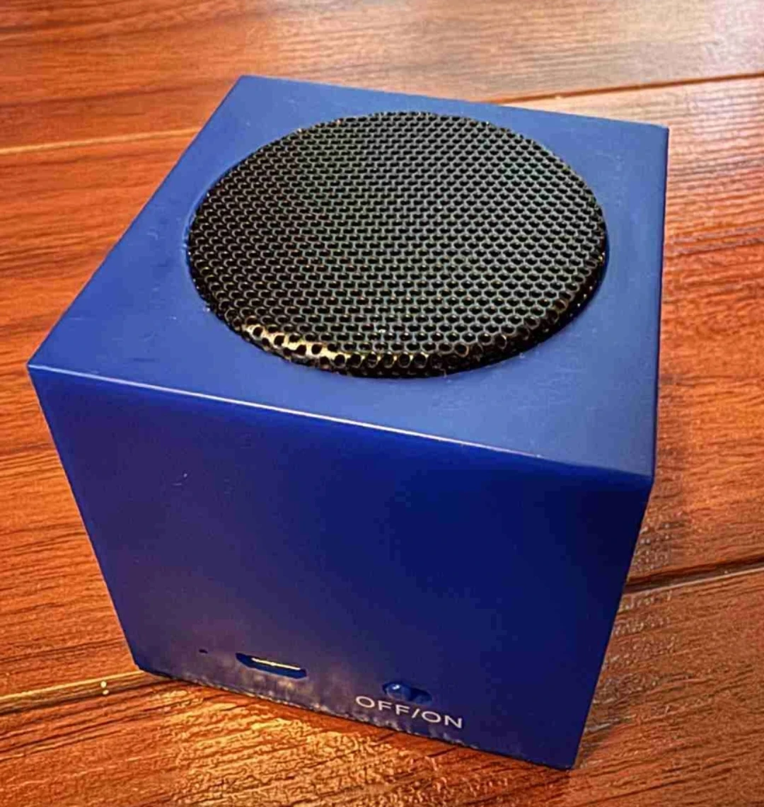 Tiny Blue Portable Bluetooth Speaker - photo 2