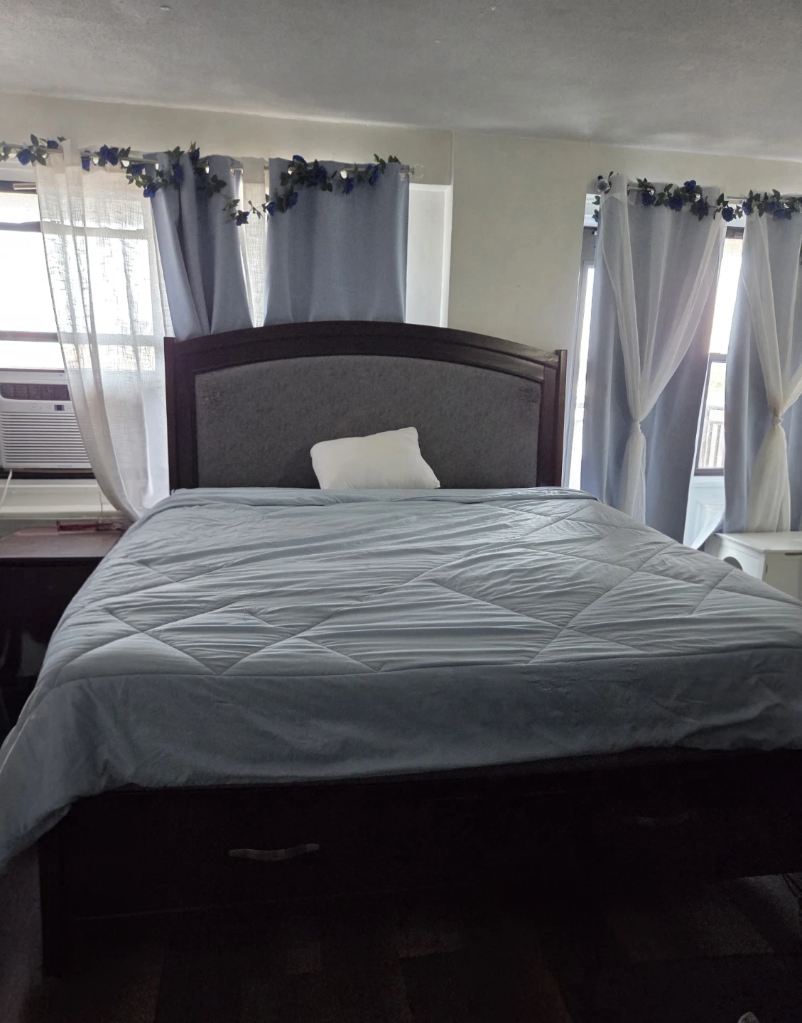 King Size Bed Frame, Dresser, Chest & side table