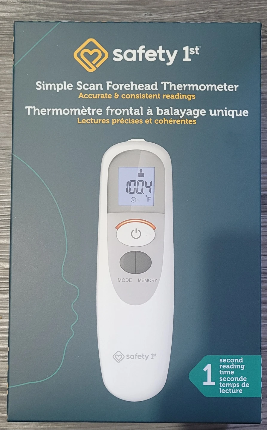 Safety 1st Simple Scan Forehead Thermometer