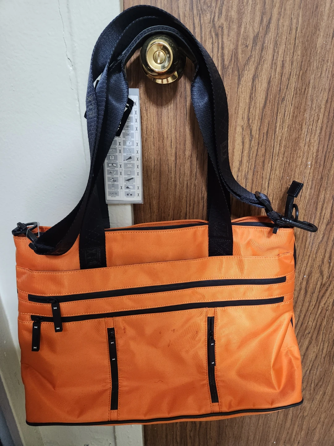 BJX New York City Tote Bag - Orange