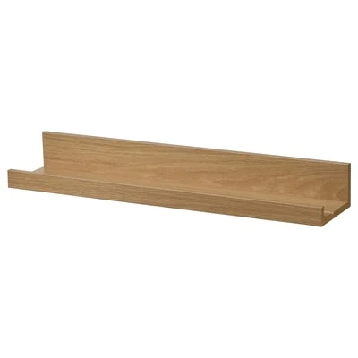Set of 4 Ikea Oak Floating Ledge Shelves ($25 for all/$10 for 1) - photo 2