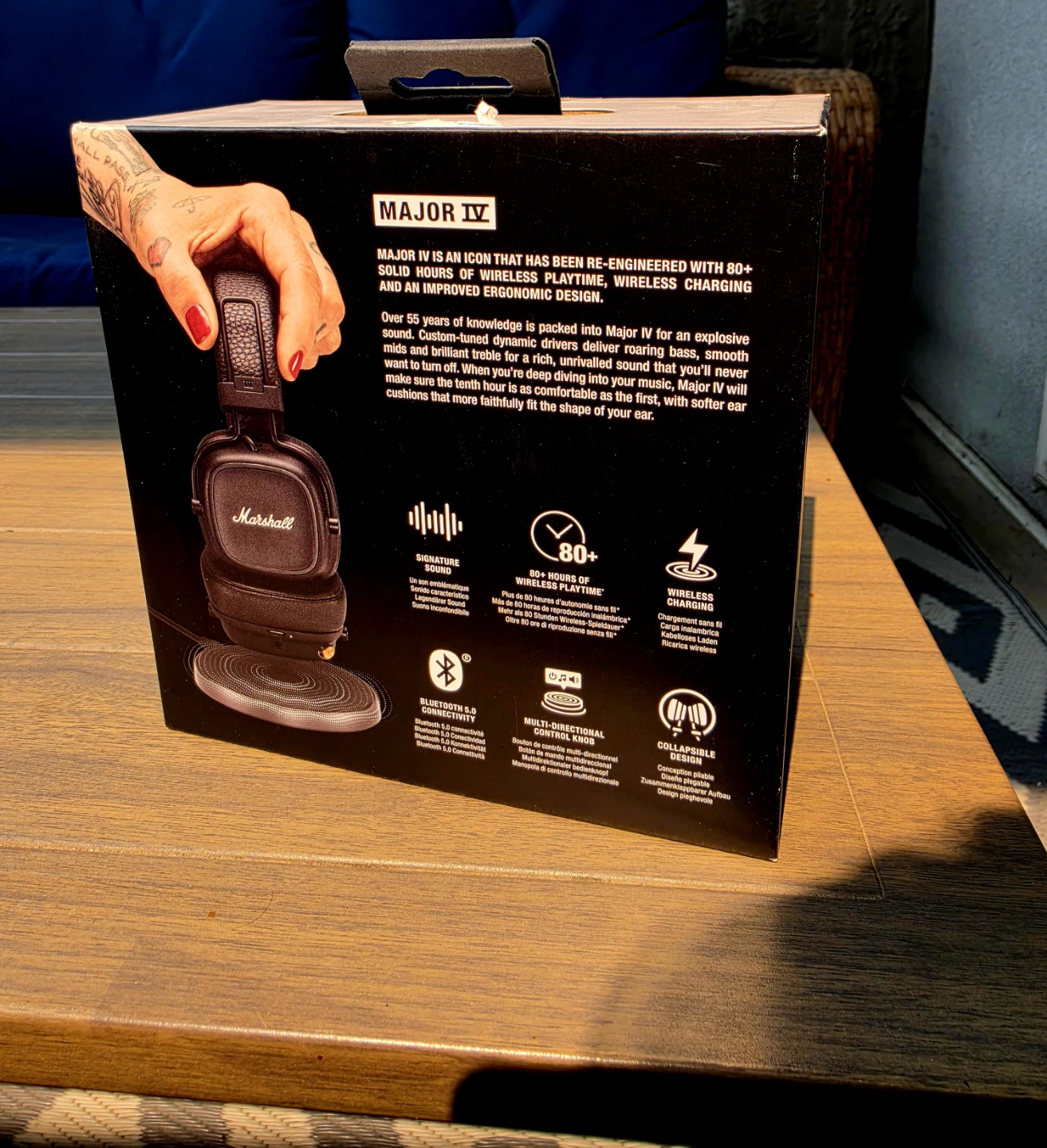 Marshall Major IV Wireless Bluetooth Headphones - photo 2