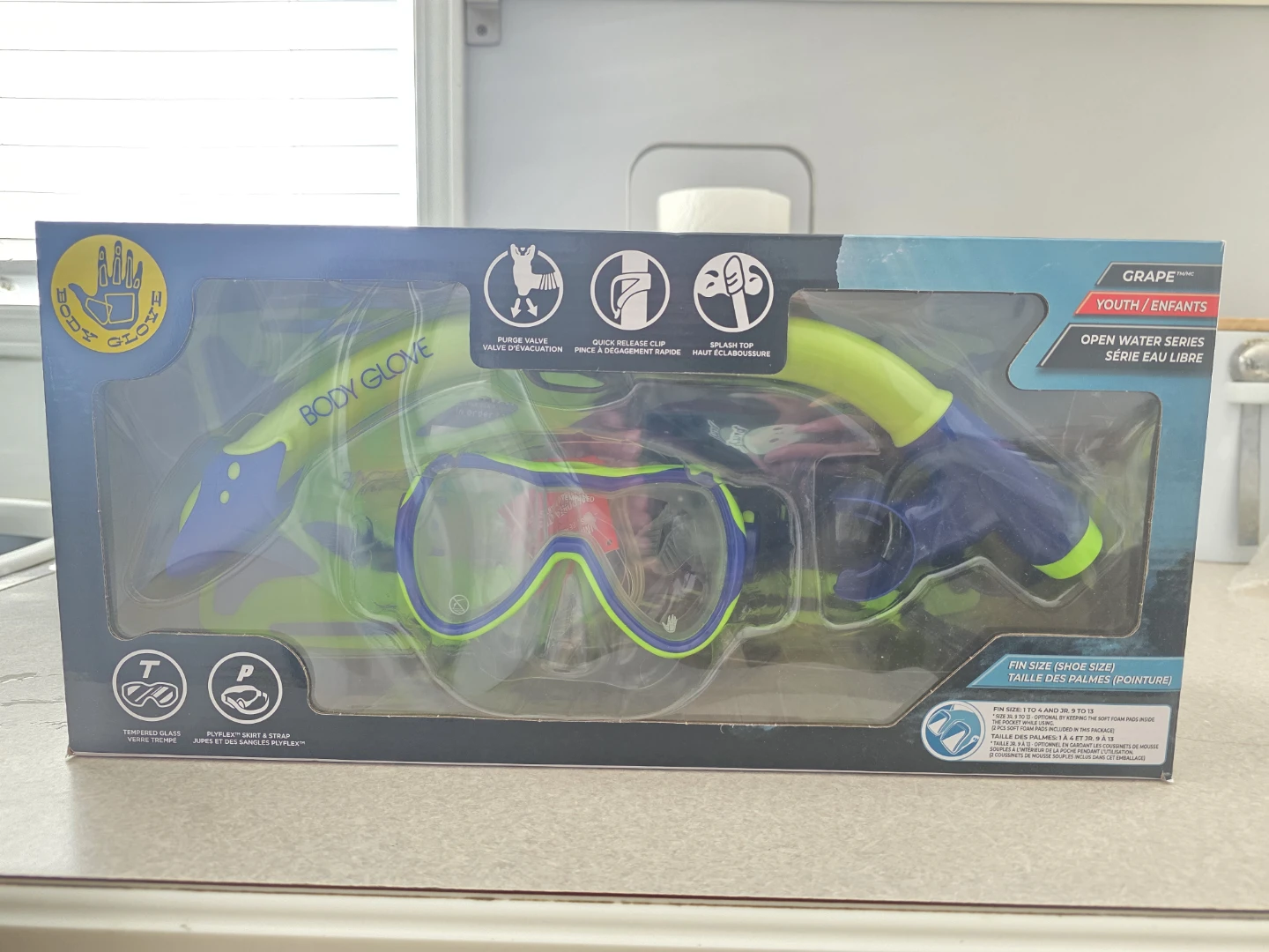 Kid's snorkel BODY GLOVE
