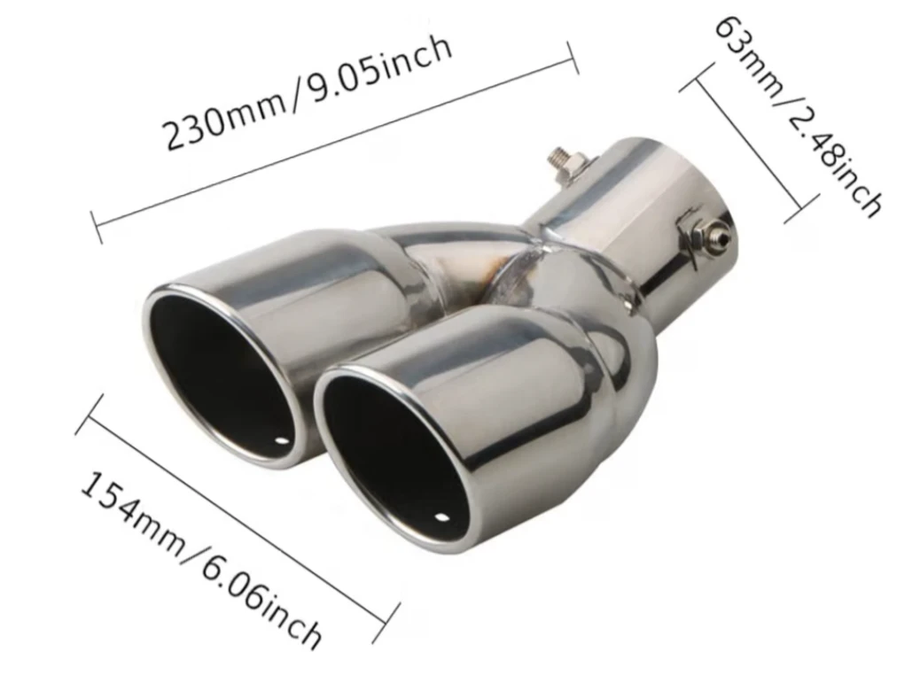 Chrome Dual Exhaust Tip - photo 3