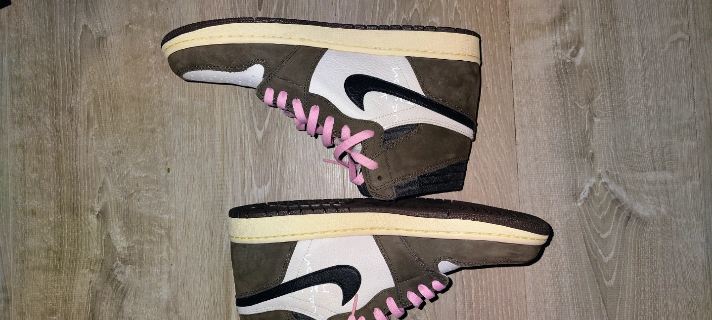 Nike Air Jordan 1 High OG TS SP "Mocha" Size 12 - photo 4