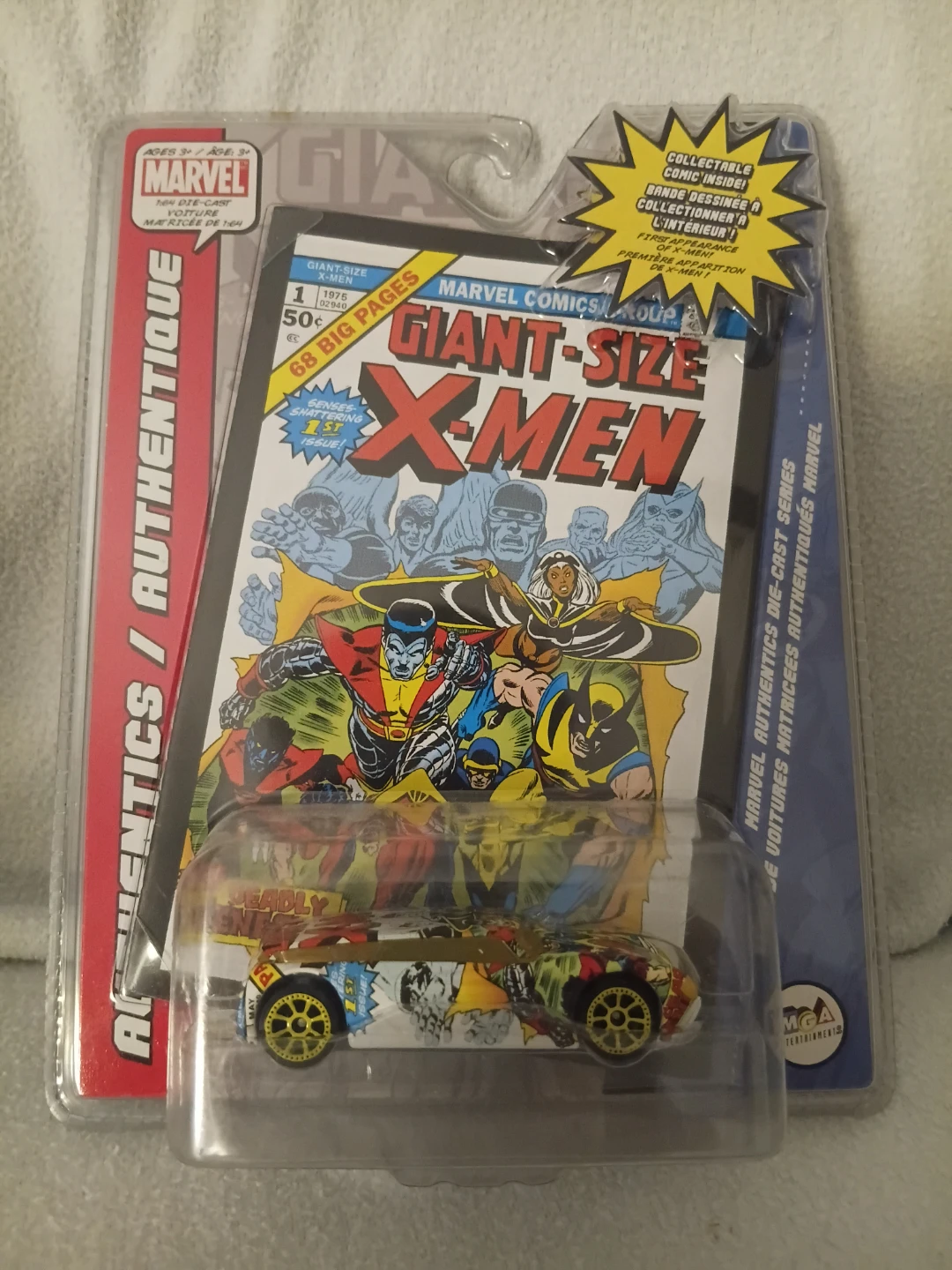 Marvel Authentics Die-Cast Series Car and Collectible Comic - photo 4