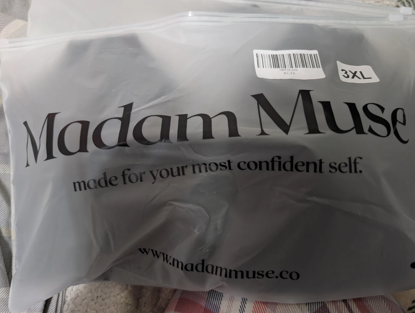 Madam Muse Wireless Lifting Jelly Bra - Black - 3XL - photo 3