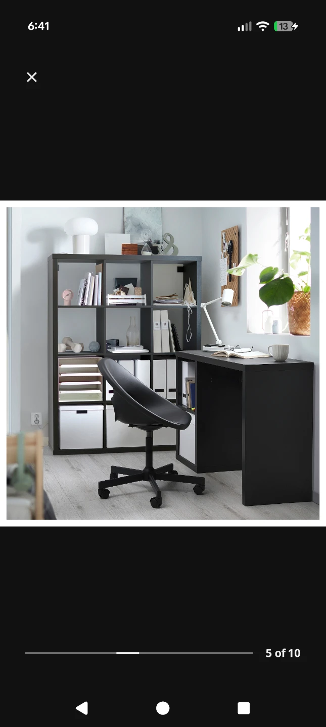IKEA MICKE Desk with side storage - photo 2