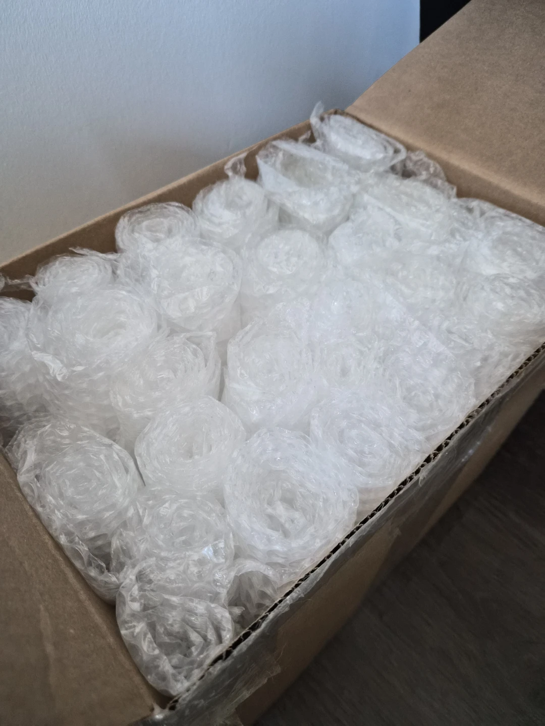 Box of bubble wrap
