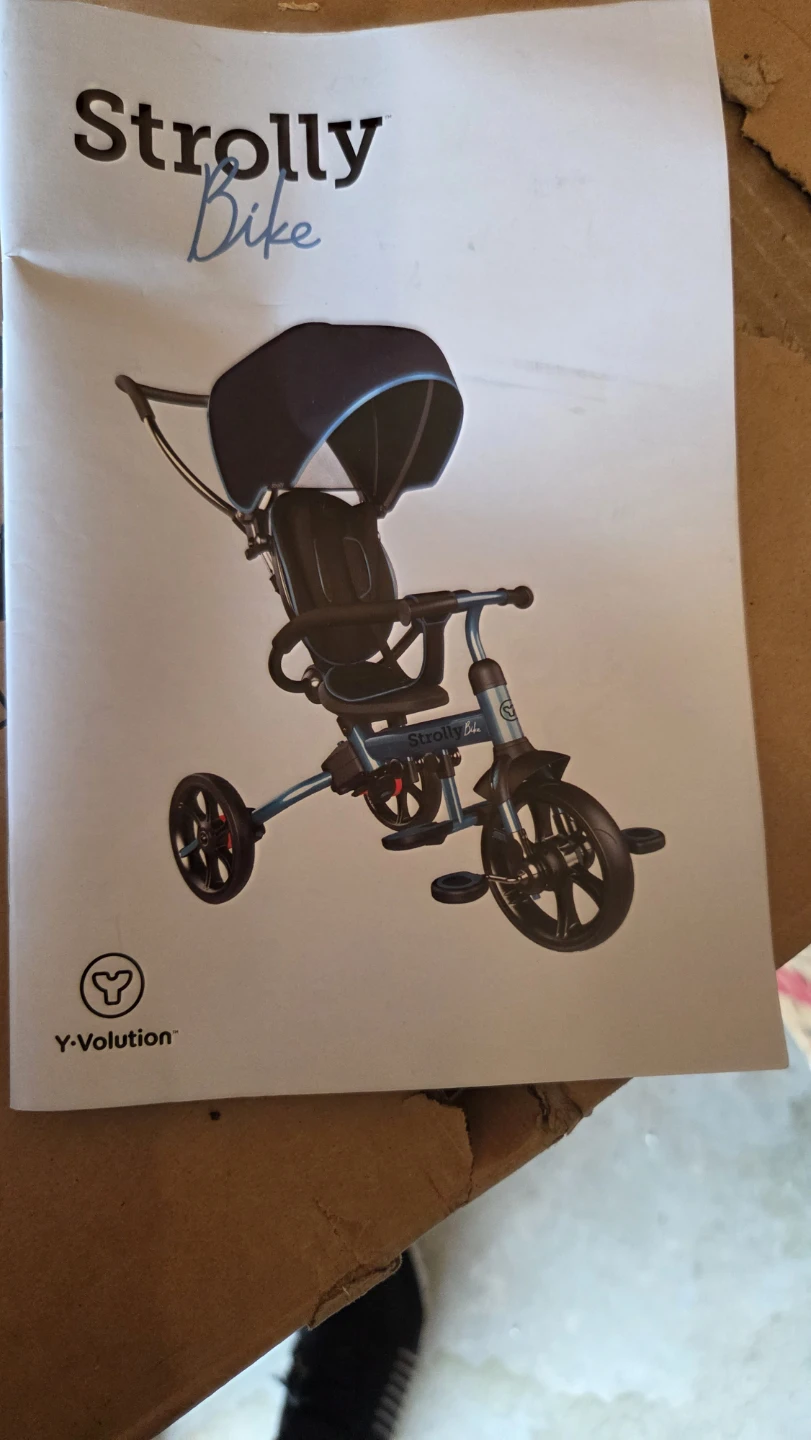 Y-Volution Strolly Bike Tricycle