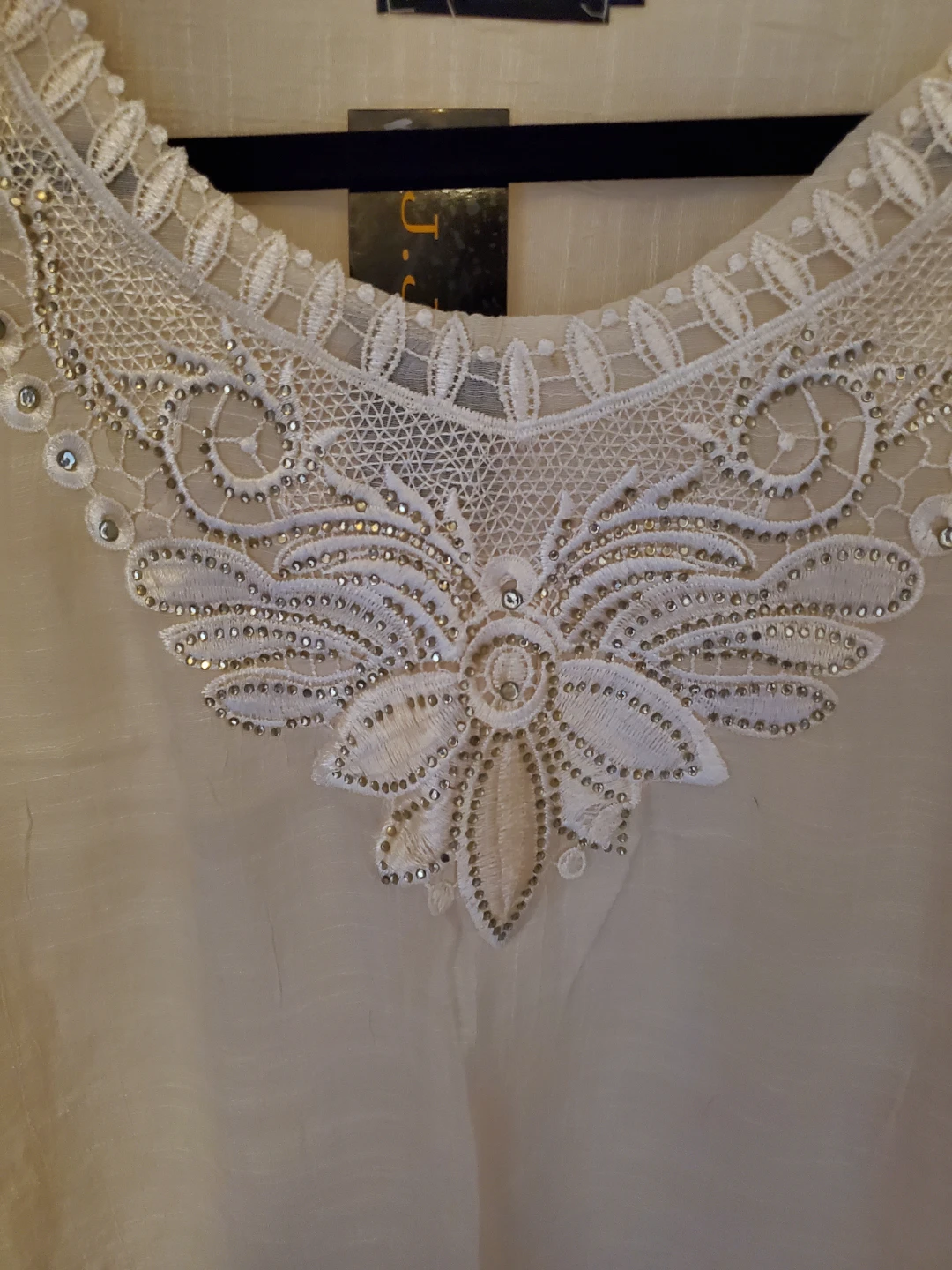 Cream Boutique Blouse...New - photo 2