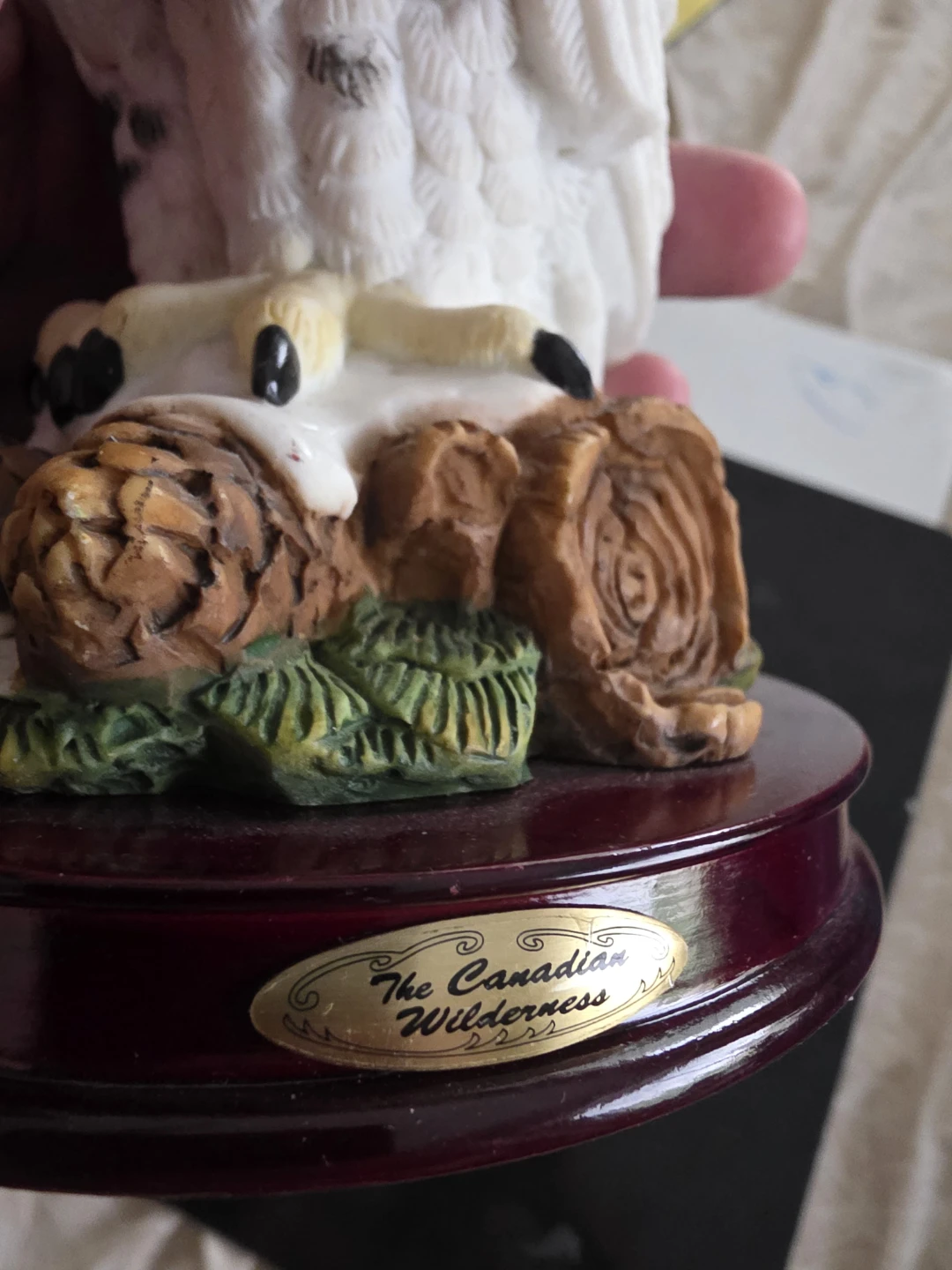 The Canadian Wilderness Snowy Owl Figurine - photo 3
