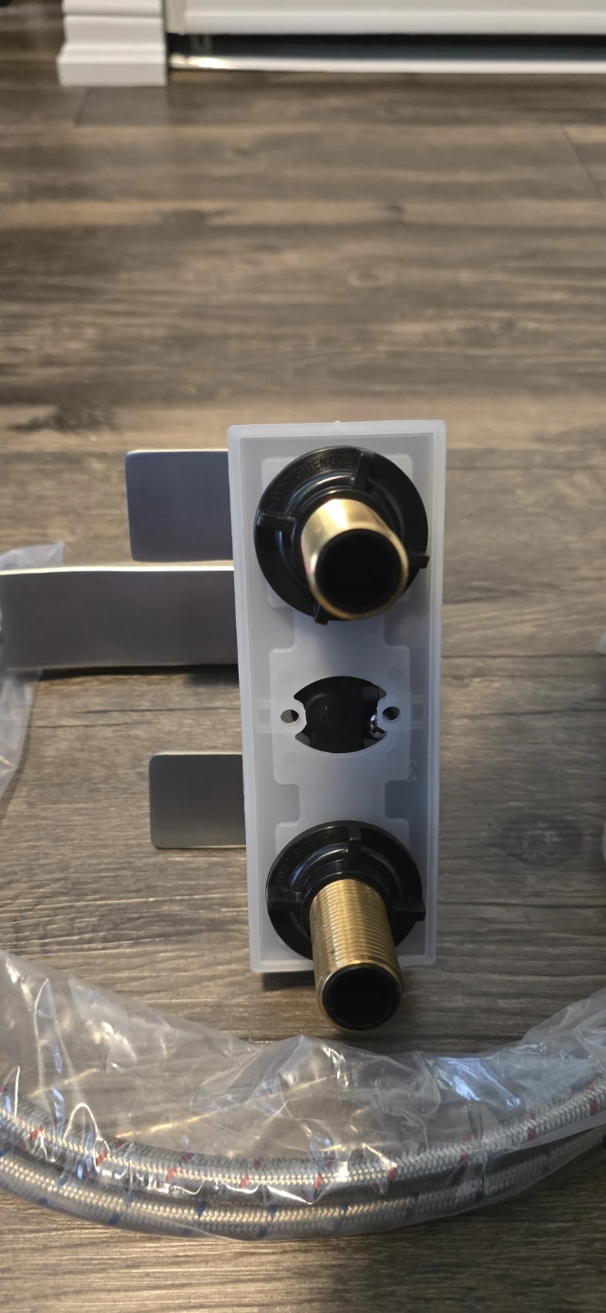 Brushed Nickel Waterfall Faucet Set - photo 2