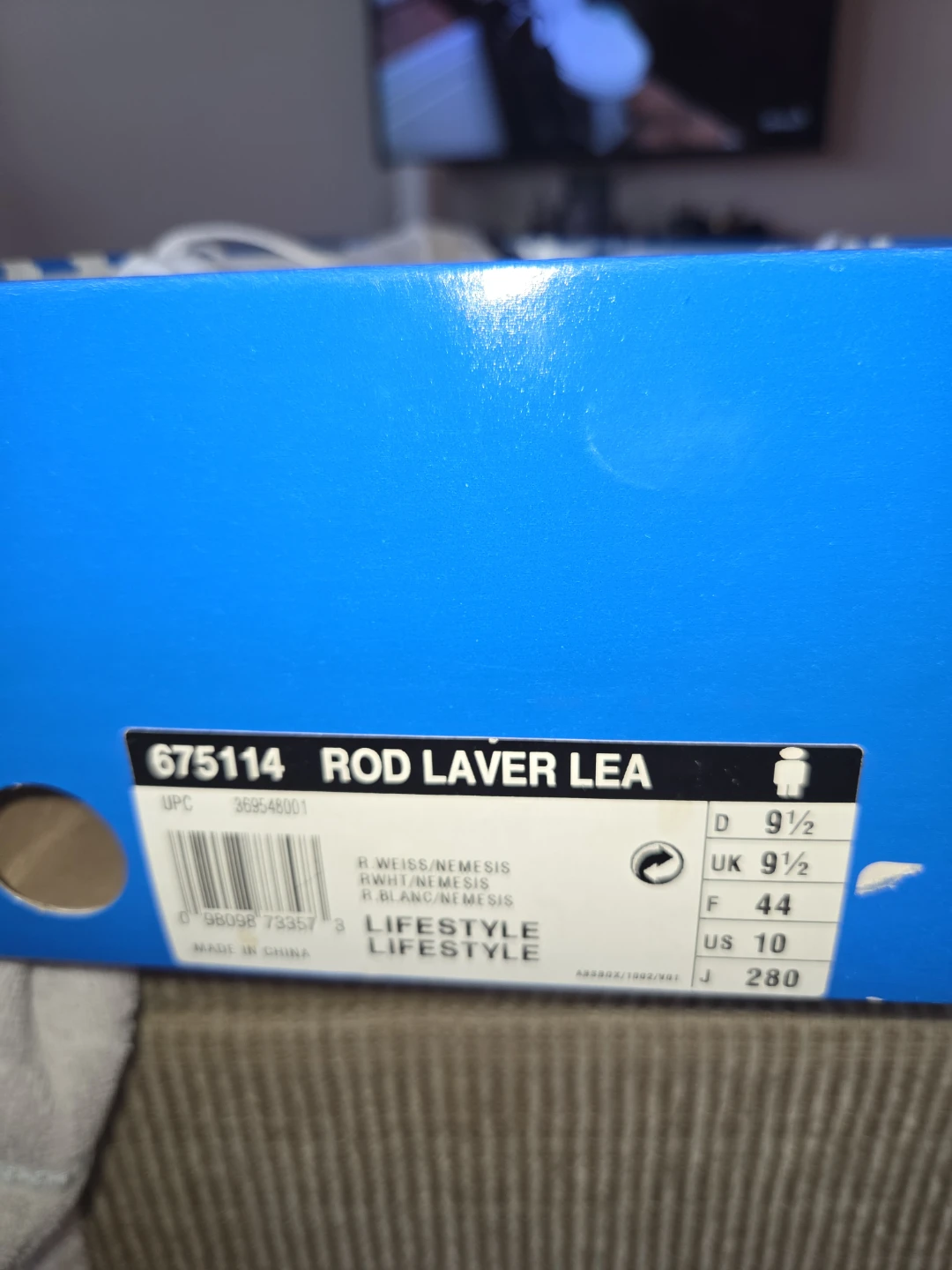 Adidas Rod Laver Lea Sneakers White