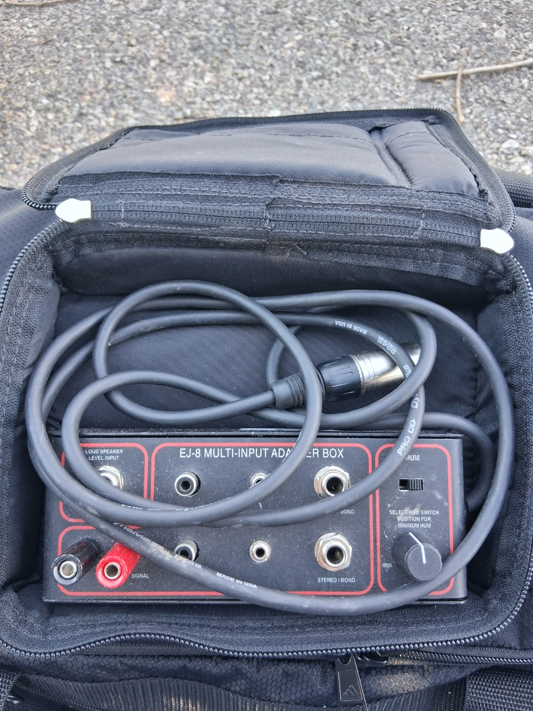 EJ-8 Multi-Input Adapter Box with XLR Cable - photo 2