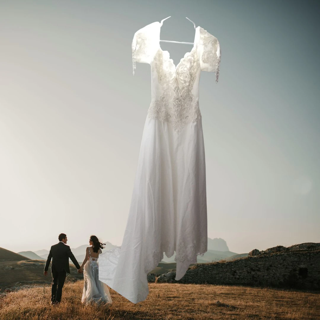 White Wedding Dress - photo 2