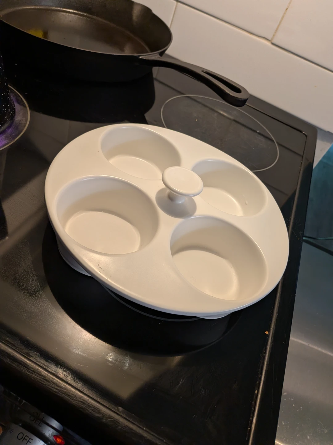 Ceramic Egg Poacher