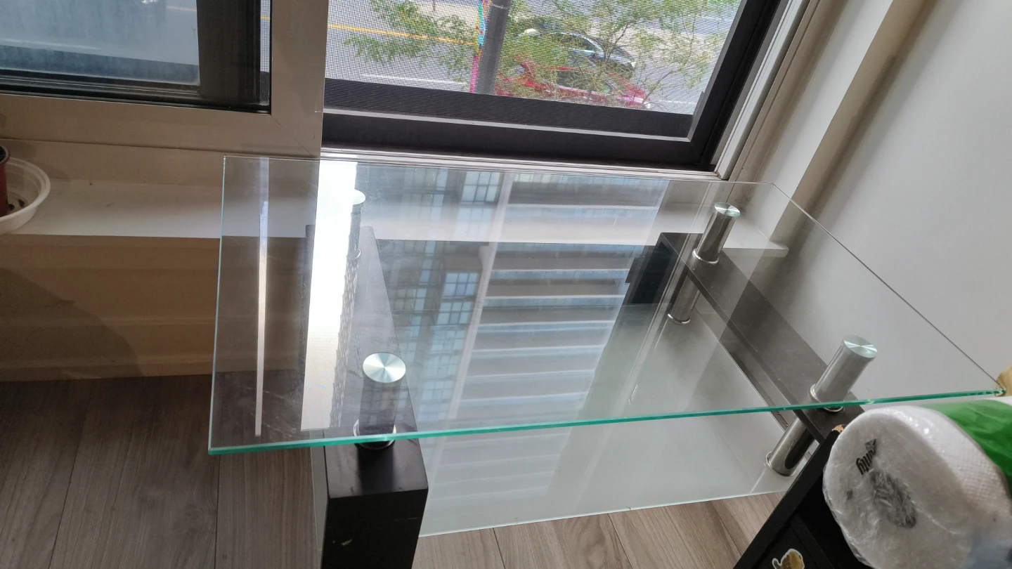 Glass Coffee Table with Lower Shelf - photo 4